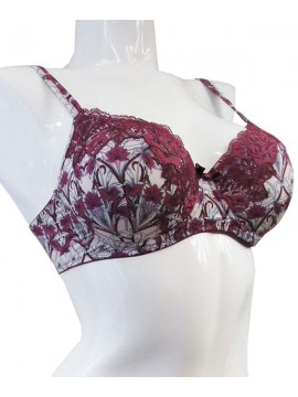 Ambra Fleurs D'Hiver Plunge Bra